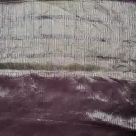 Maroon tissue fancy saree