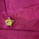 Orange with Pink rich border & pallu fancy saree