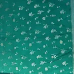 Raama Green with buttas semi benarasi saree