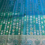 Sea Green with double shade Fancy Saree