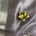 Onion Pink With thread work organza saree