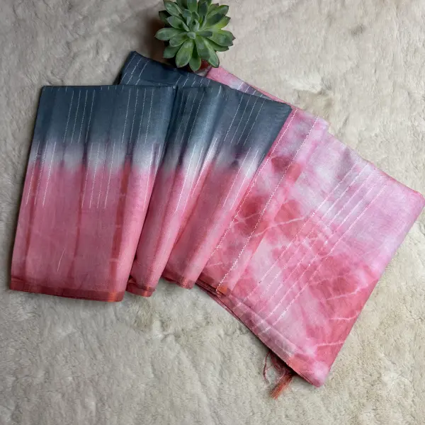 Tie & Die Semi Tussar Saree
