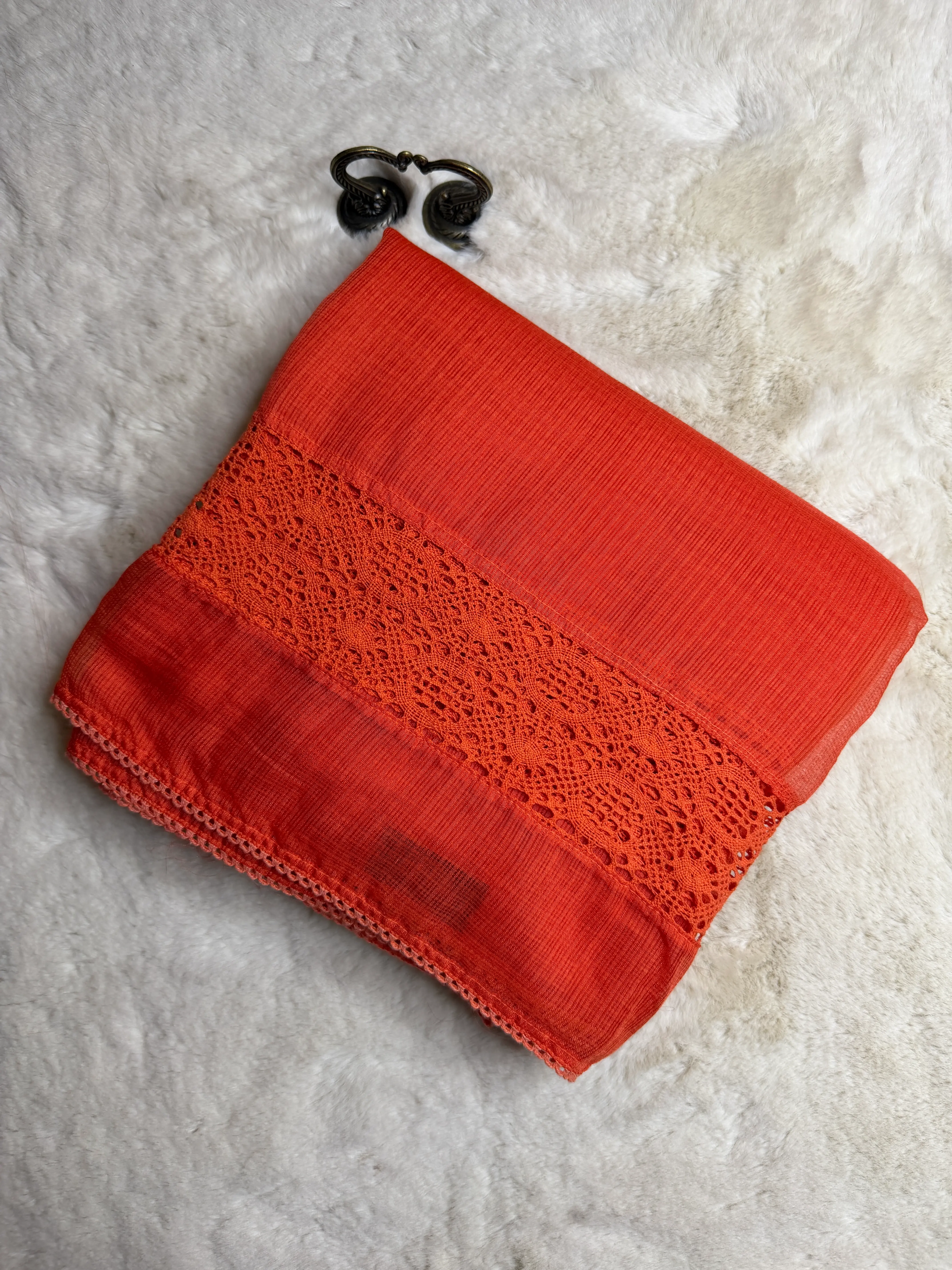 Knit Work Border Kota Cotton Saree