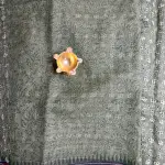 Military Green Hand Paint with thread work Kota Cotton Saree