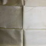 Lemon Yellow Plain Tussar Silk Saree