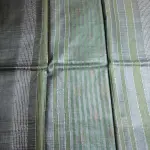 Military Green With Sequin work in the border Tussar silk Saree