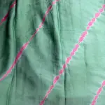 Patel Sea Green & Pink Tie & Dye Pure Modal Saree