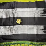 Ilakal Parrot Green with Black contrast Border