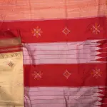 Ilakal Beige Kasuthi work saree