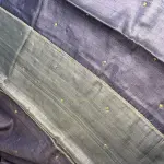 Grey WIth Sequin Work Pure Tussar Silk Saree