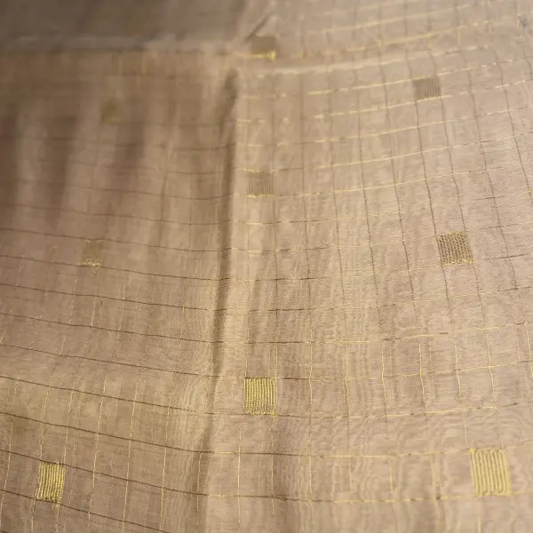 Lemon Yellow Pure Cotton Saree