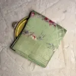 Pista Green Floral Pattern with buttas Muga Silk Saree