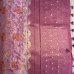 Rangkat baby pink pure kota saree
