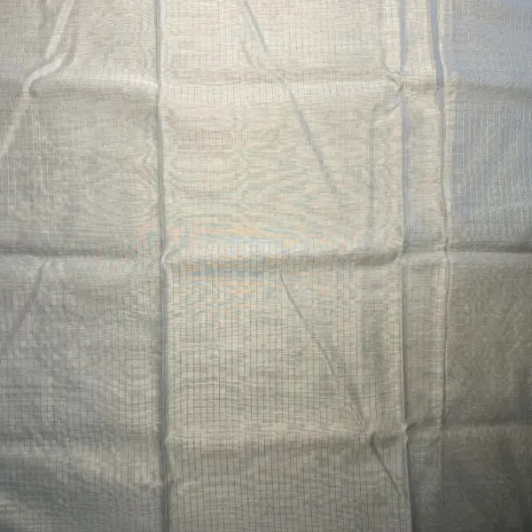 Grey with Red Self checks Maheshwari Silk Cotton Saree