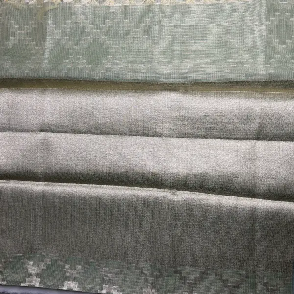Mint Green Kota Tissue Saree