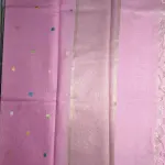 Baby Pink with thread work Kota Cotton Saree