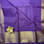Wine with rich border Semi Silk Saree