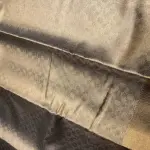 Golden jaal pattern semi silk saree