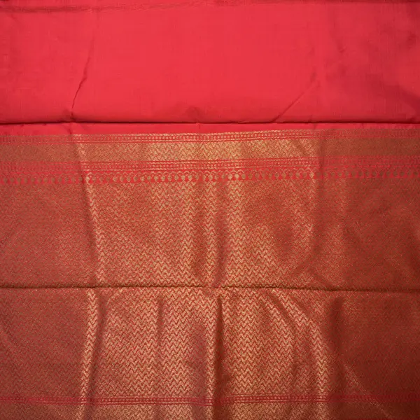 Purple big buttas semi benaras saree