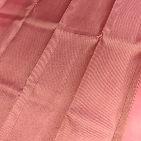 Peach pink contemporary design silk Sarees