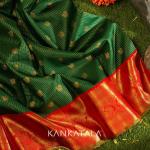Green Banarasi Saree