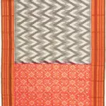 Kanchipuram Silk Ikat Grey Saree