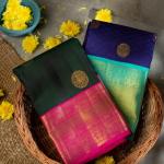 Green Banarasi Saree